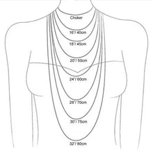 Load image into Gallery viewer, Big Moon Silver Pendant Necklace