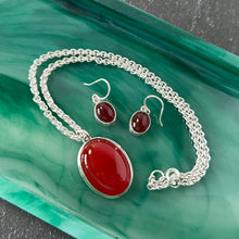 Load image into Gallery viewer, Carnelian Drop Earrings