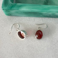 Load image into Gallery viewer, Carnelian Drop Earrings