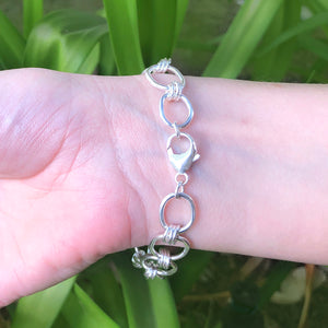 7" Handmade Link Chain Bracelet