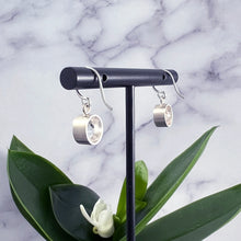 Load image into Gallery viewer, White Topaz Ear Wire Earrings
