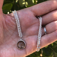 Load image into Gallery viewer, Rutilated Quartz Pendant and Chain Necklace