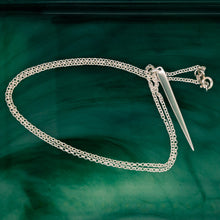 Load image into Gallery viewer, Slender Sterling Silver Pendant Necklace
