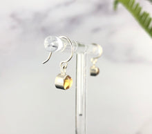 Load image into Gallery viewer, Citrine Cabochons Ear Wire Earrings