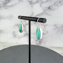 Load image into Gallery viewer, Turquoise Oval Earrings