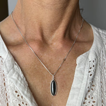 Load image into Gallery viewer, Hematite Pendant Necklace