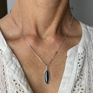 Hematite Pendant Necklace