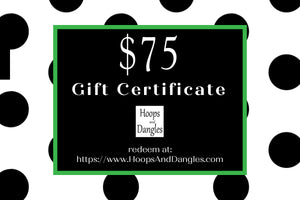 Hoops and Dangles Gift Cards