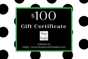 Hoops and Dangles Gift Cards