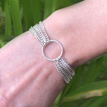 Load image into Gallery viewer, Five Strand Curb Chain 6 3/4&quot; Bracelet