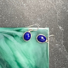 Load image into Gallery viewer, Lapis Lazuli Drop Earring Dangles