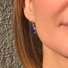 Load image into Gallery viewer, Lapis Lazuli Drop Earring Dangles